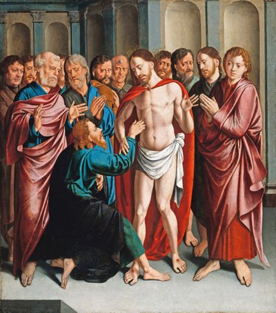 The Incredulity of Saint Thomas by Bartholomaeus Bruyn
