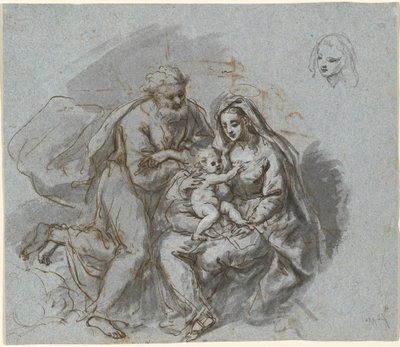 The Holy Family by Bartholomäus Ignaz Weiss