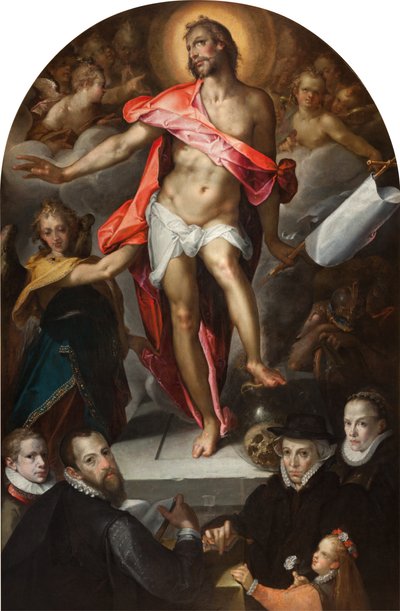 Epitaph of the Prague Goldsmith Nicholas Müller by Bartholomaeus Spranger