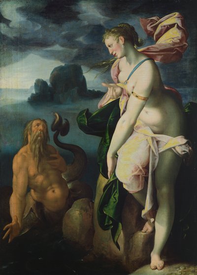 Glaucus and Scylla by Bartholomaeus Spranger