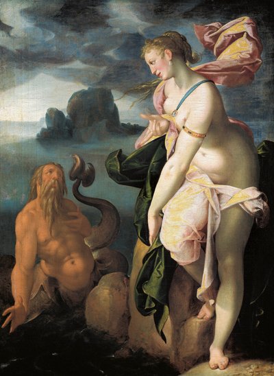 Glaucus and Scylla, 1581 by Bartholomaeus Spranger