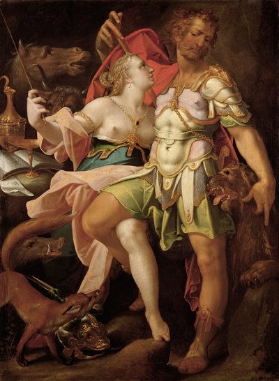 Ulysses and Circe by Bartholomaeus Spranger