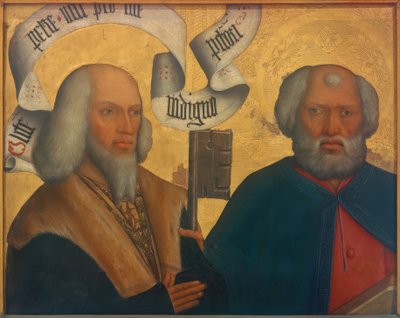 Peter von Hewen with Saint Peter by Bartholomäus Zeitblom