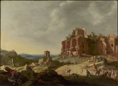 The Stoning of Saint Stephen by Bartholomeus Breenbergh