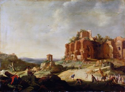 The Stoning of Saint Stephen by Bartholomeus Breenbergh