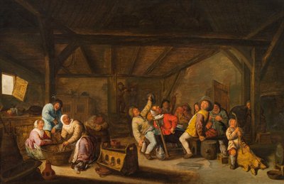 Twelfth Night, 17th century by Bartholomeus Molenaer