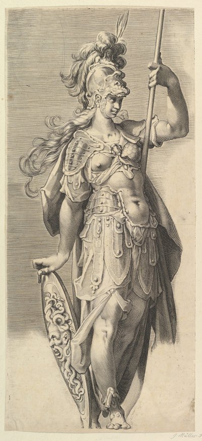 Minerva by Bartholomeus Spranger