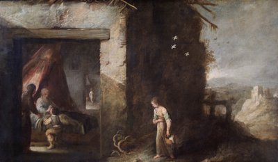 Isaac Blessing Jacob by Bartolomé Esteban Murillo