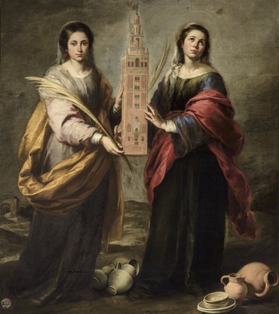 Saints Justa and Rufina by Bartolomé Esteban Murillo