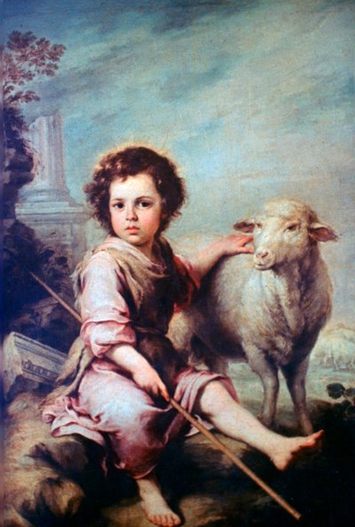 The Good Shepherd by Bartolomé Esteban Murillo