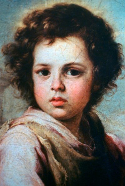 The Good Shepherd (detail) by Bartolomé Esteban Murillo
