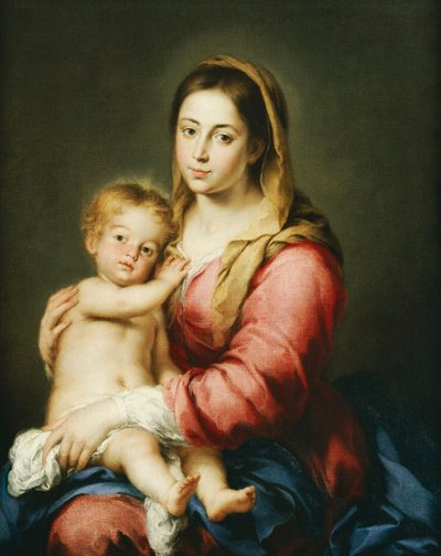 Virgin and Child by Bartolomé Esteban Murillo