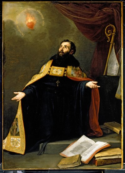 Saint Augustine in Ecstasy by Bartolomé Esteban Murillo