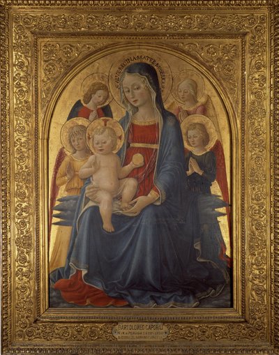 Madonna with the Child by Bartolomeo Caporali