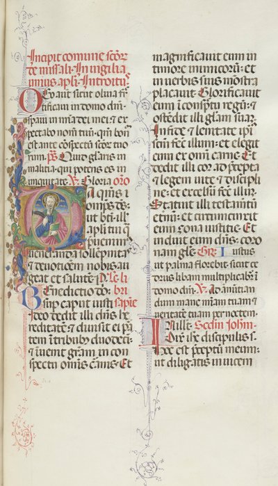 Missale: Saint Bartholomew by Bartolomeo Caporali
