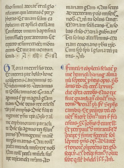 Missale: Folio 400: Colophon by Bartolomeo Caporali