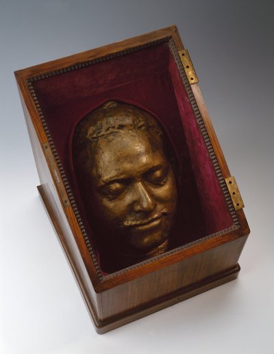 Death mask of Peter I by Bartolomeo Carlo Rastrelli