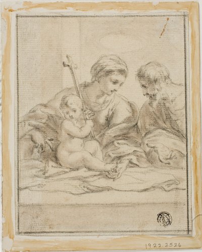 Holy Family by Bartolomeo Schedoni