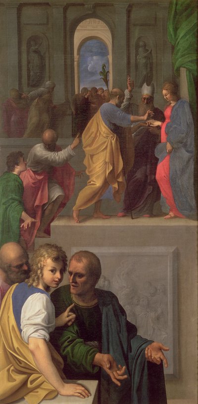 Marriage of the Virgin by Bartolomeo Schedoni