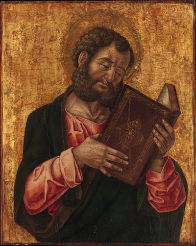 Saint Mark Reading, ca. 1470 by Bartolomeo Vivarini