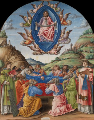 The Death of the Virgin by Bartolomeo Vivarini