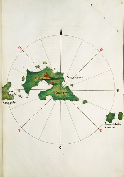 Los Map, c.1480 by Bartolomeo da li Sonetti