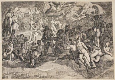 Psyche Carried Up to Olympus by Bartolomeus Willemsz. Dolendo