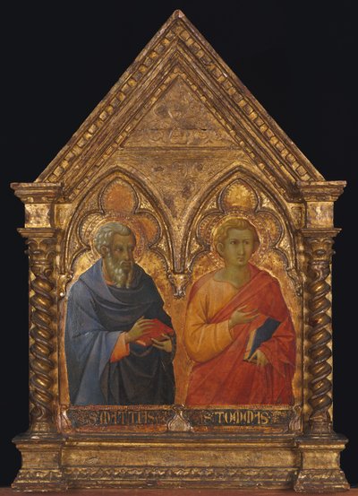 Saints Matthias and Thomas, ca. 1350 by Bartolommeo Bulgarini