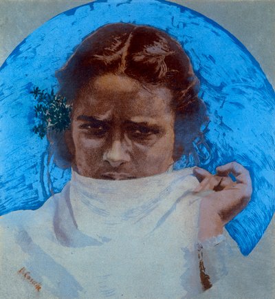 Berber woman by Basilio Cascella