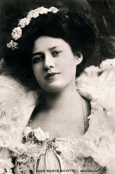Rosie Boote, English Actress, 1905 by Bassano Studio