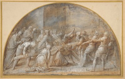 The Carrying of the Cross by Battista Franco