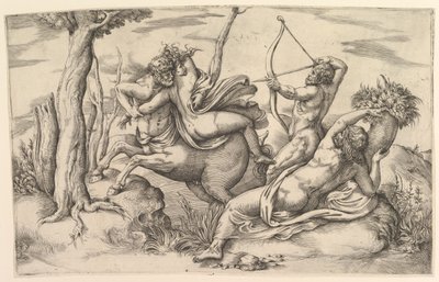 The Abduction of Dejanira by Battista Franco Veneziano