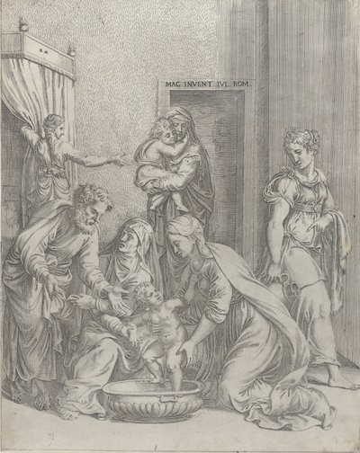 The Holy Family by Battista del Moro