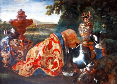 Still Life by Baudouin or Baudrain Yvart