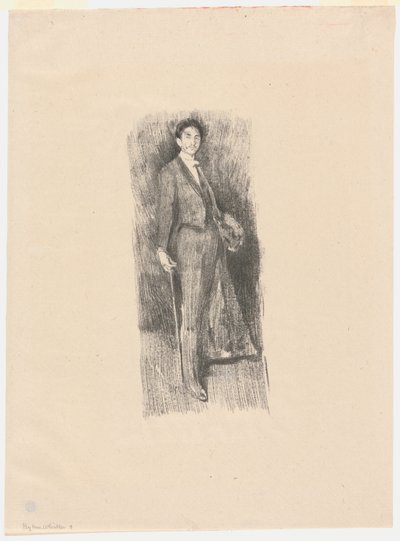 Count Robert de Montesquiou by Beatrix Godwin Whistler