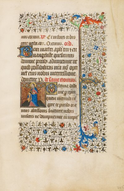 Saint Thomas with a Book by Bedford Master
