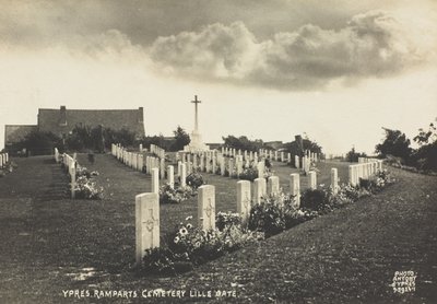 Ramparts Cemetery (Lille Gate), Ypres by Belgian Photographer