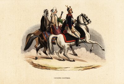 Egyptian cavalry by Belgian School