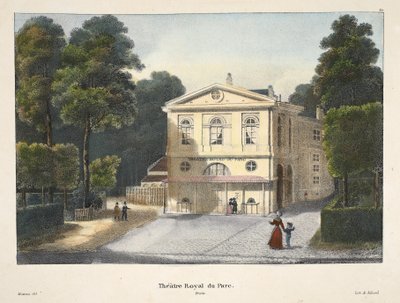 Royal Theatre of the Park by Belgian School