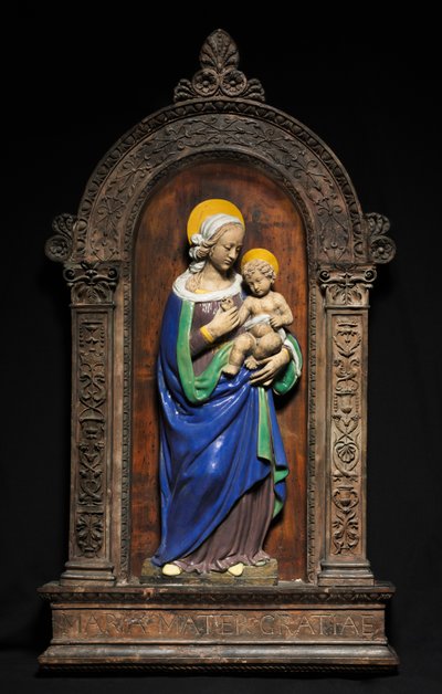Virgin and Child by Benedetto Buglioni