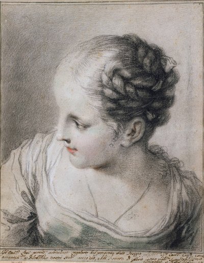 Head of a Girl by Benedetto Luti