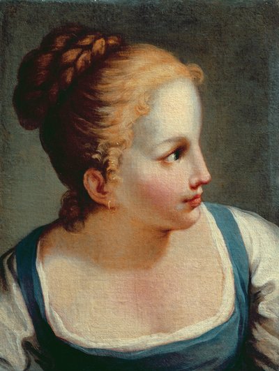 Head of a Young Girl by Benedetto Luti