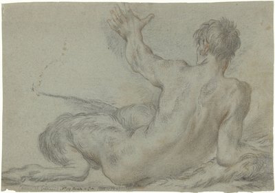 Reclining Satyr by Benedetto Luti