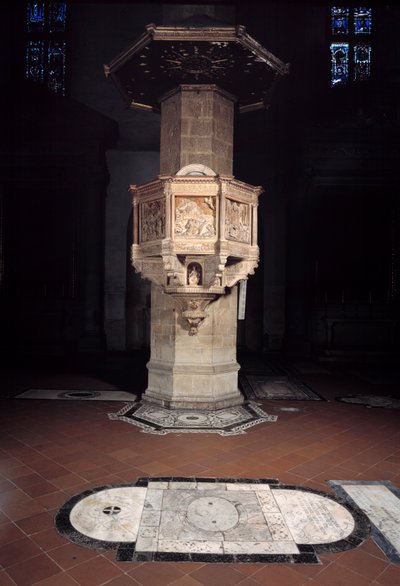 Marble Pulpit by Benedetto da Maiano