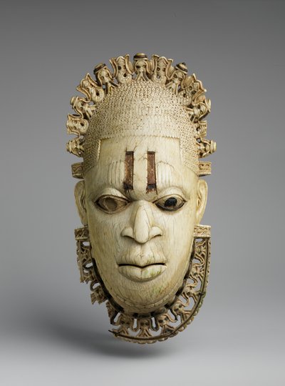 Iyoba (Queen Mother) Pendant Mask by Benin Benin