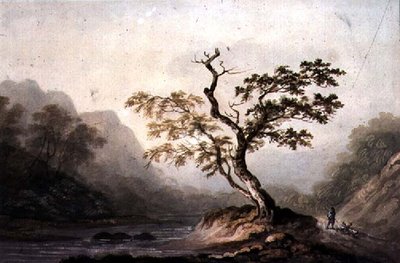 Landscape with River and Mountains by Benjamin Barker