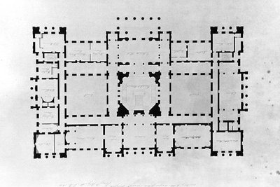 Plan of the Principal Floor by Benjamin Dean Wyatt