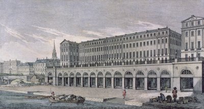 The Buildings called the Adelphi, London, 1771 by Benjamin Green