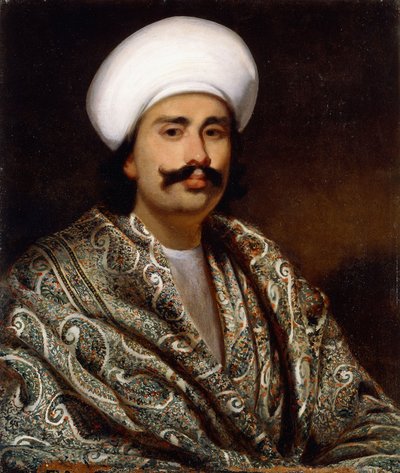 Portrait of a Nawab by Benjamin Hudson