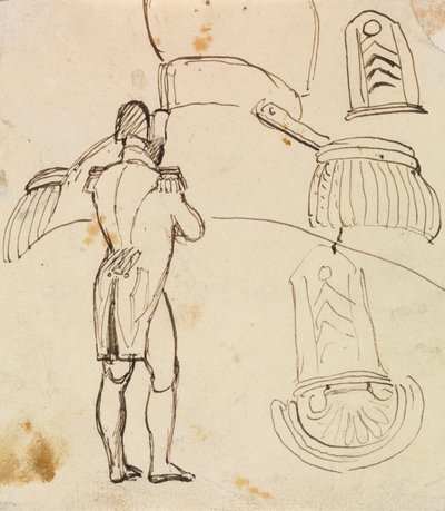 Study for Napoleon Bonaparte by Benjamin Robert Haydon
